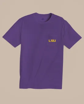 LSU Tigers Gameday Embroidered Short Sleeve T-Shirt