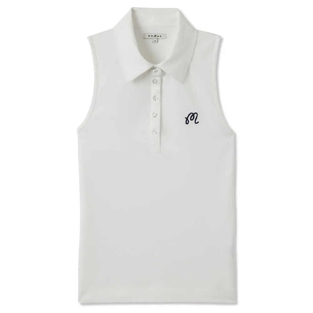 Malbon Claudia Sleeveless Golf Polo 2023 Women