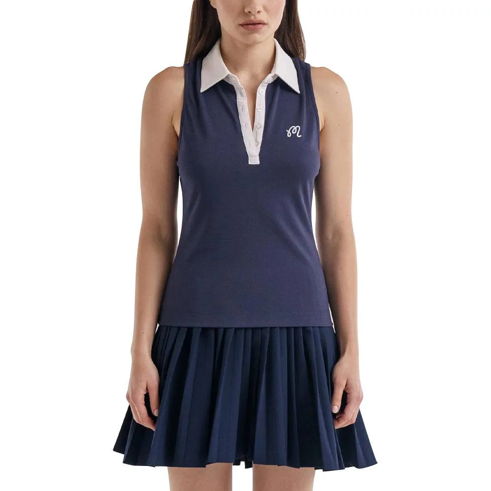 Malbon Claudia Sleeveless Golf Polo 2023 Women