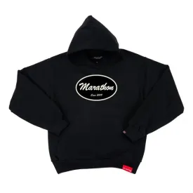 Marathon Origin Hoodie - Black/White