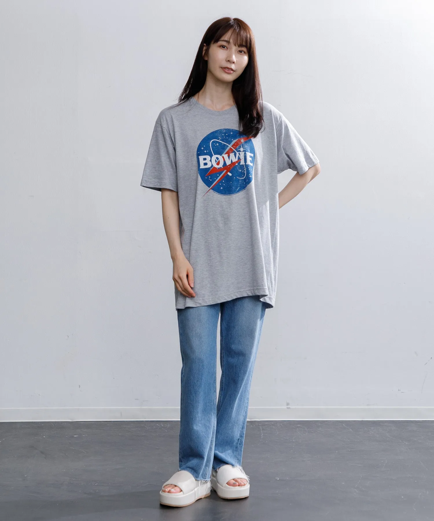 【MEN , WOMEN】US PRINT TEE DAVID BOWIE TEE 2