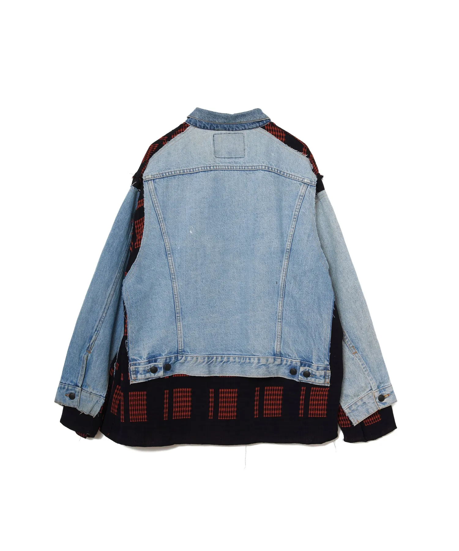 【MEN】NEEDLES Jean Jacket-> Coverd Jacket