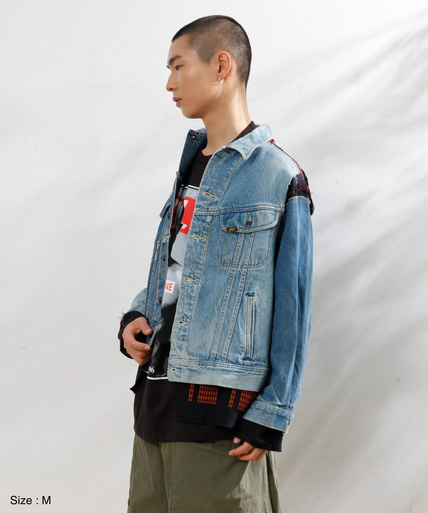 【MEN】NEEDLES Jean Jacket-> Coverd Jacket