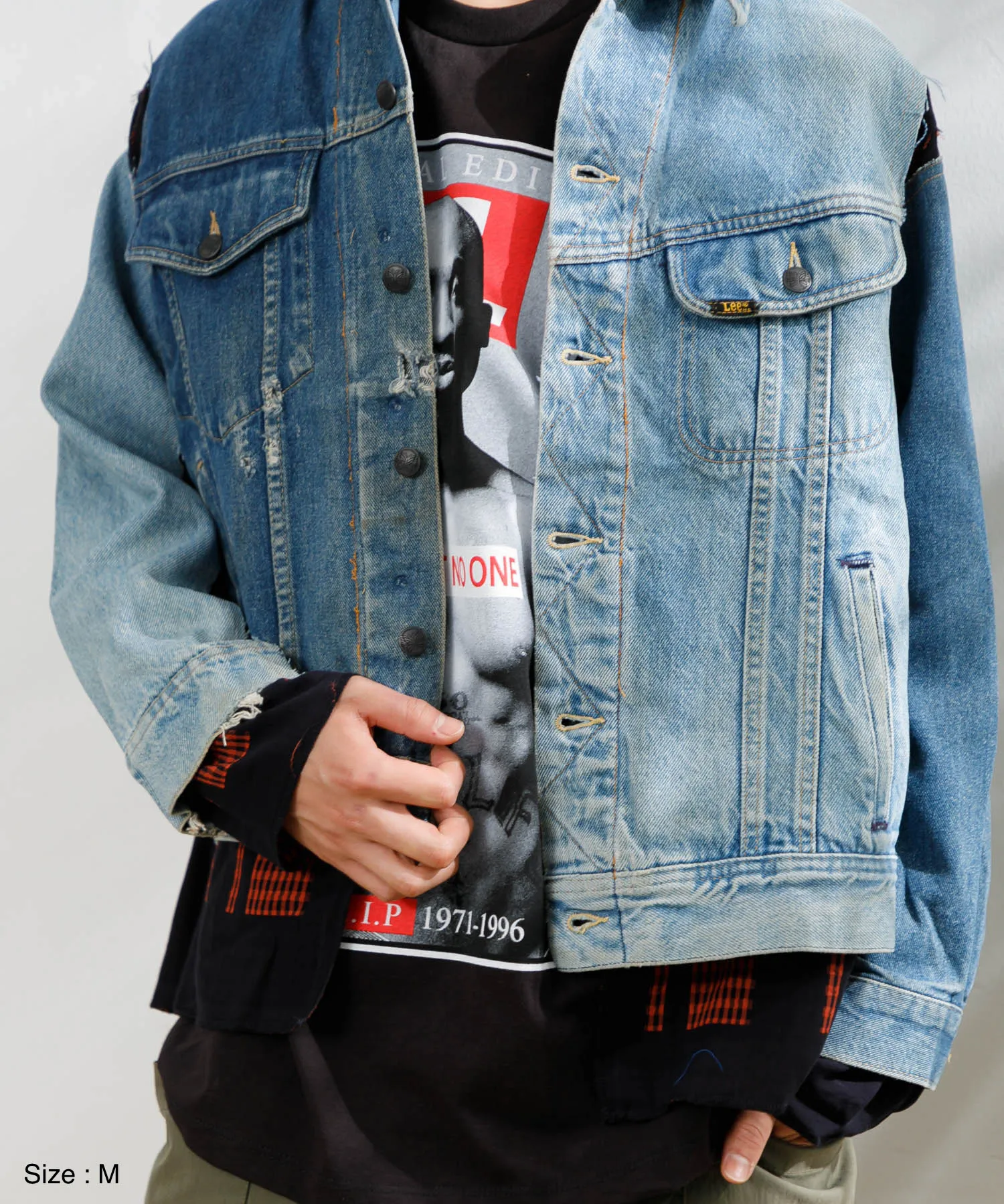 【MEN】NEEDLES Jean Jacket-> Coverd Jacket