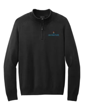 Mercer Mettle™ 1/4-Zip Sweater - Deep Black