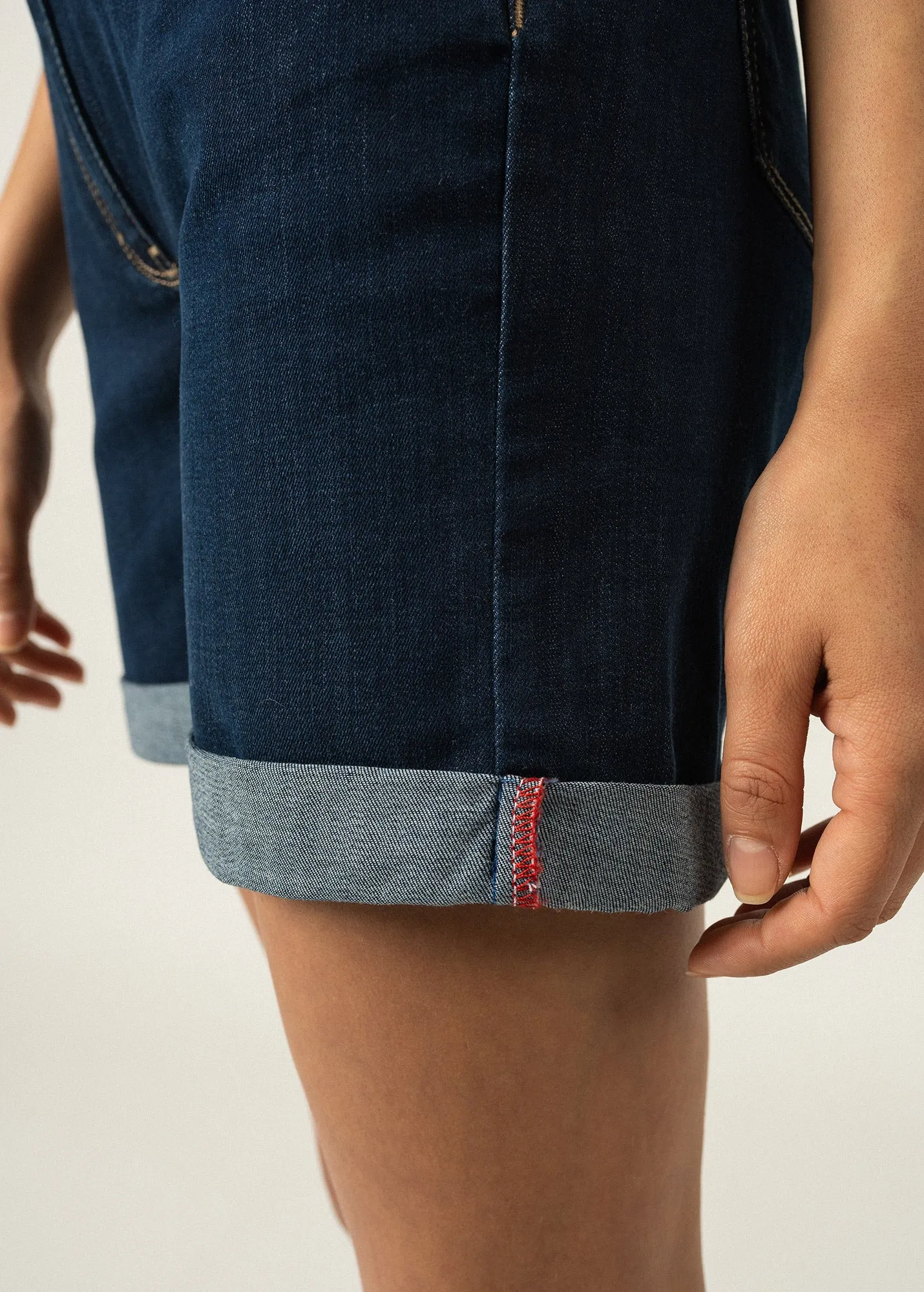 Miranda jean shorts - with lapels (JEAN)