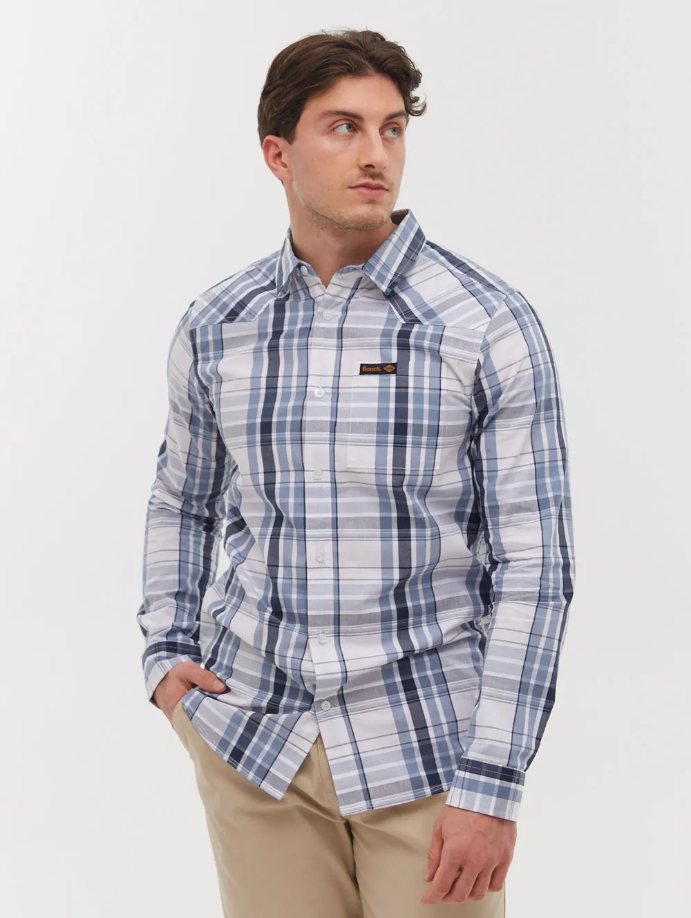 Mykos Long Sleeve Check Shirt