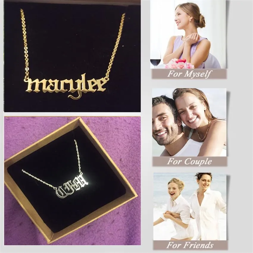 Necklace With Name-My Name Necklace-Name Necklace For Women