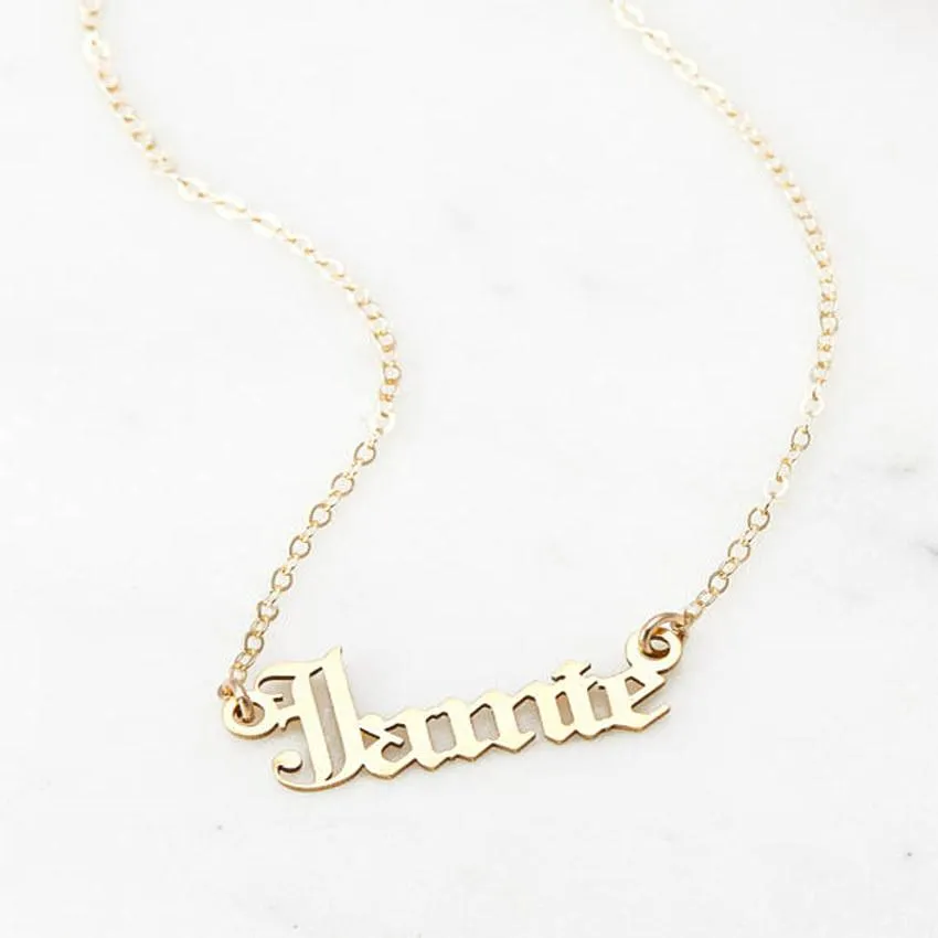 Necklace With Name-My Name Necklace-Name Necklace For Women