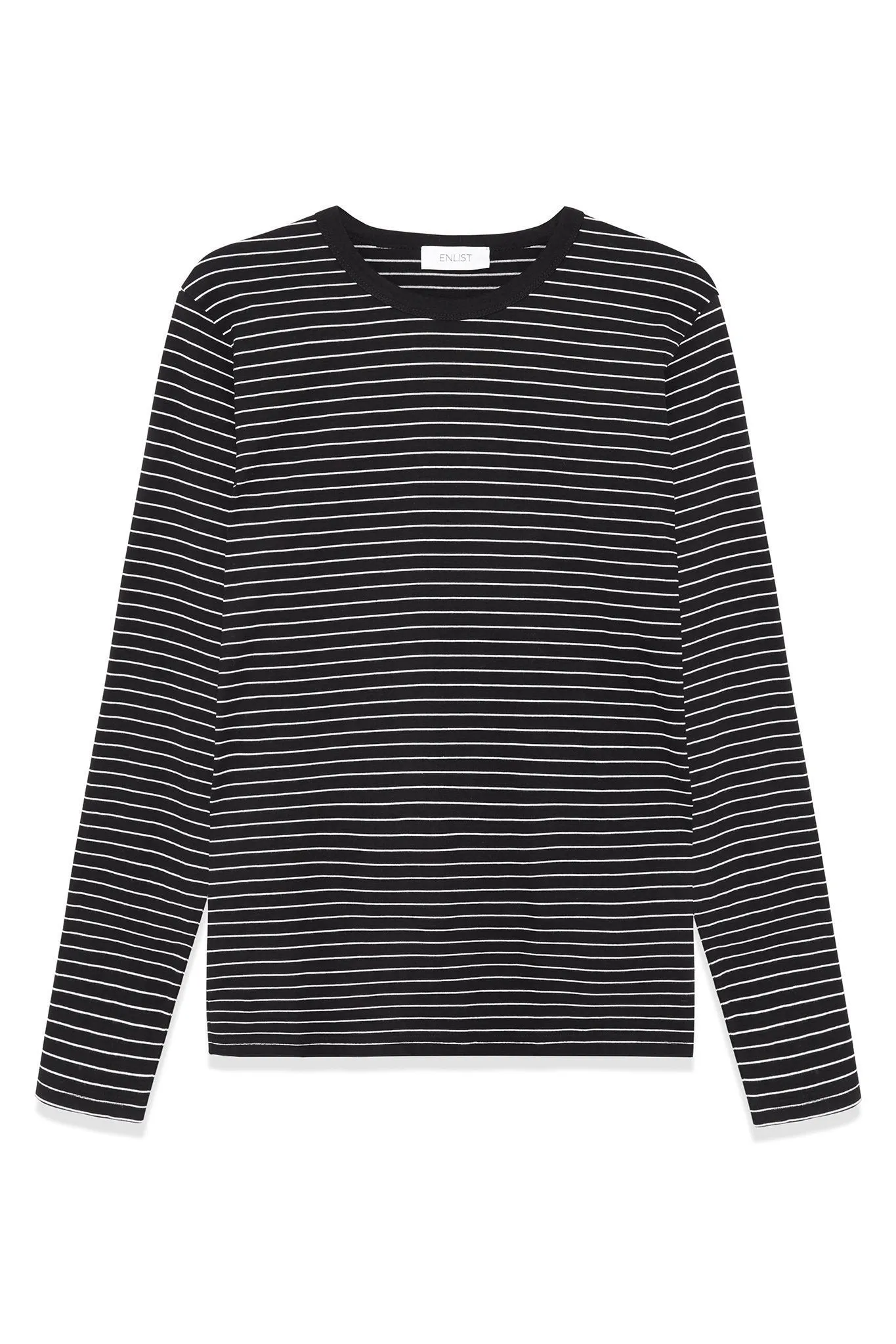 Oscar Pinstriped Cotton-Jersey T-Shirt