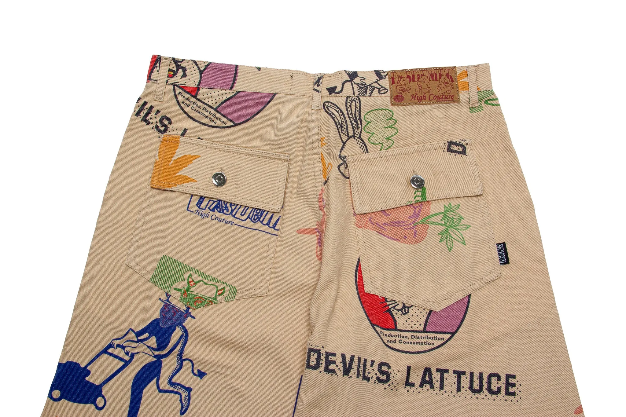 Pas de Mer Devil's Lattuce Pants "Beige"