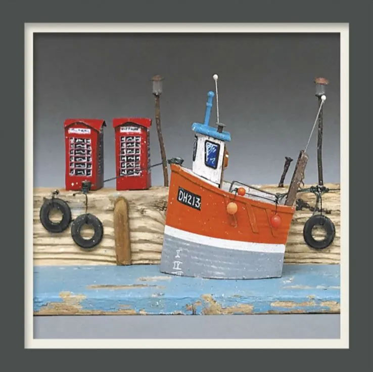 "Harbourside" Birthday Greeting Card from Holy Mackerel