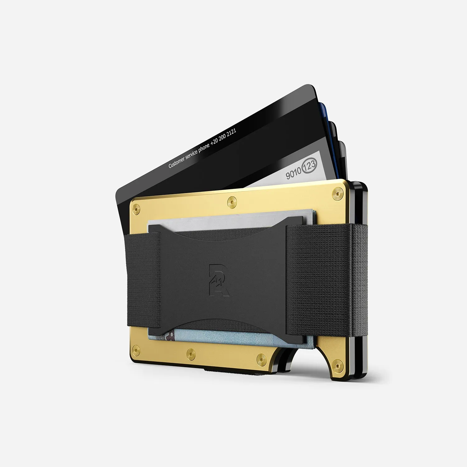 Ridge Wallet - 24 Karat Gold