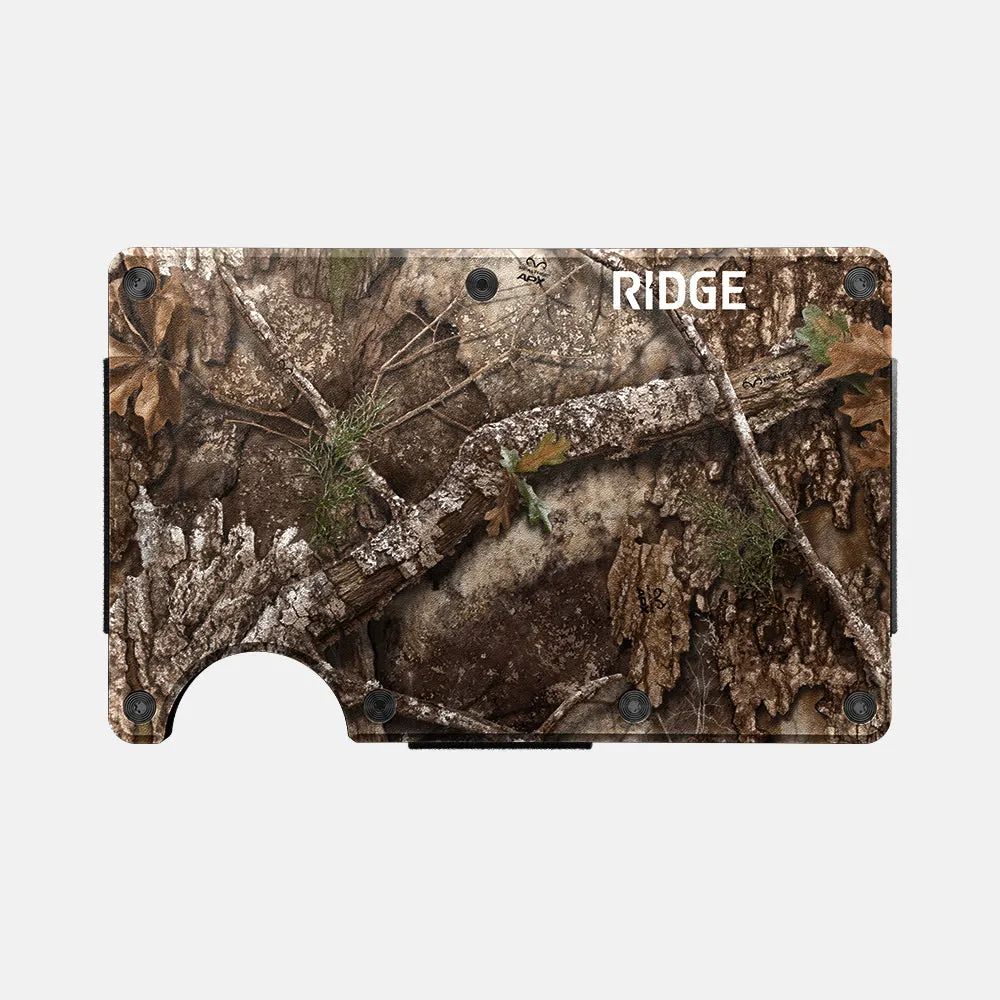 Optimized Title: Sleek Ridge Wallet with Realtree APX Camouflage Design - Durable, Slim, and Secure