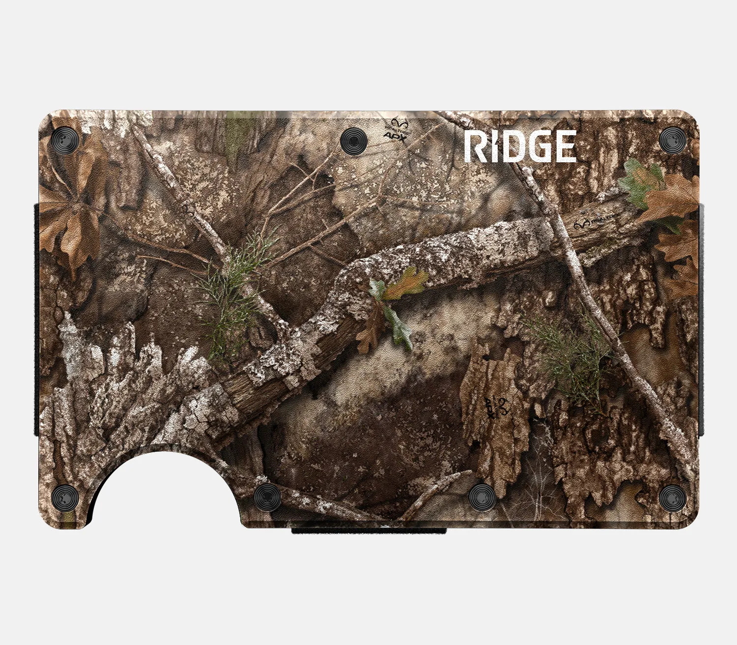 Optimized Title: Sleek Ridge Wallet with Realtree APX Camouflage Design - Durable, Slim, and Secure