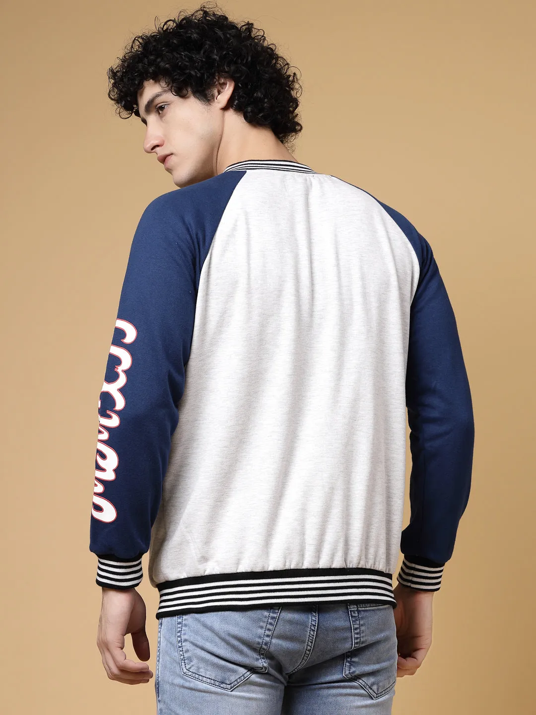 Rigo Signature Puff Printed Varsity Jacket