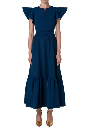 Tafetta Midi Dress