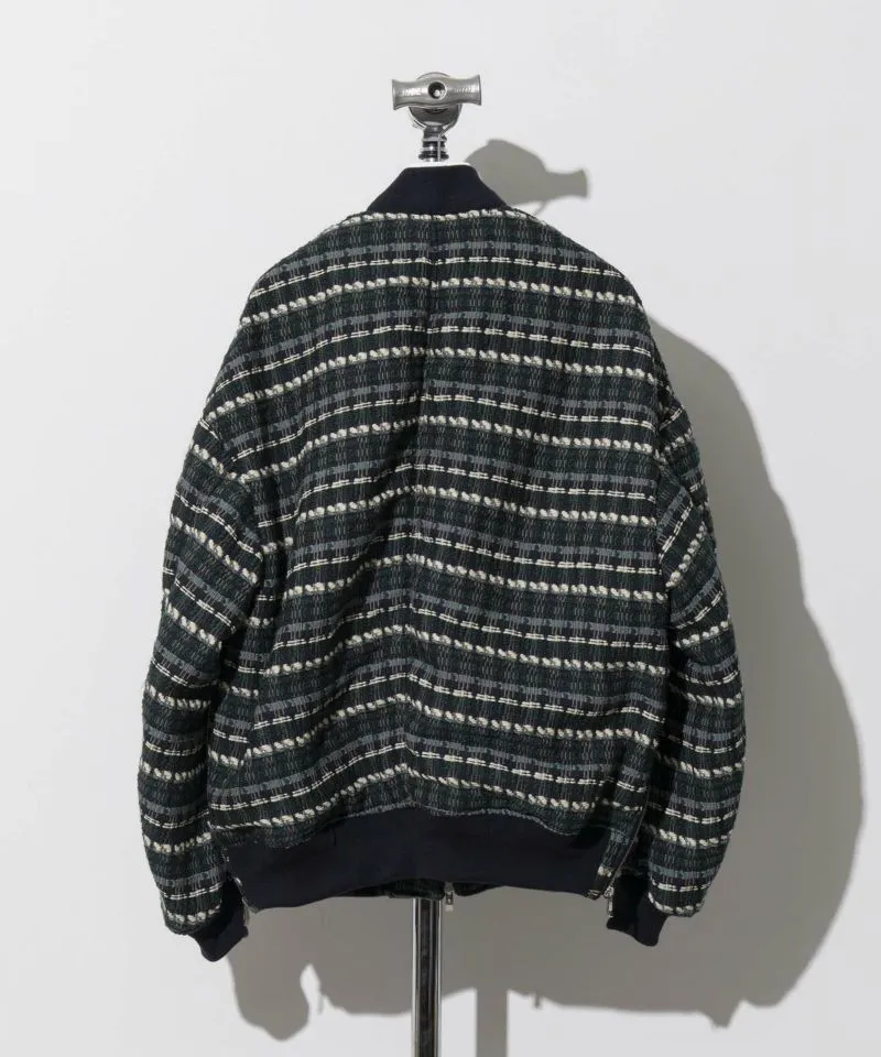 Tweed Prime-Over MA-1 Jacket