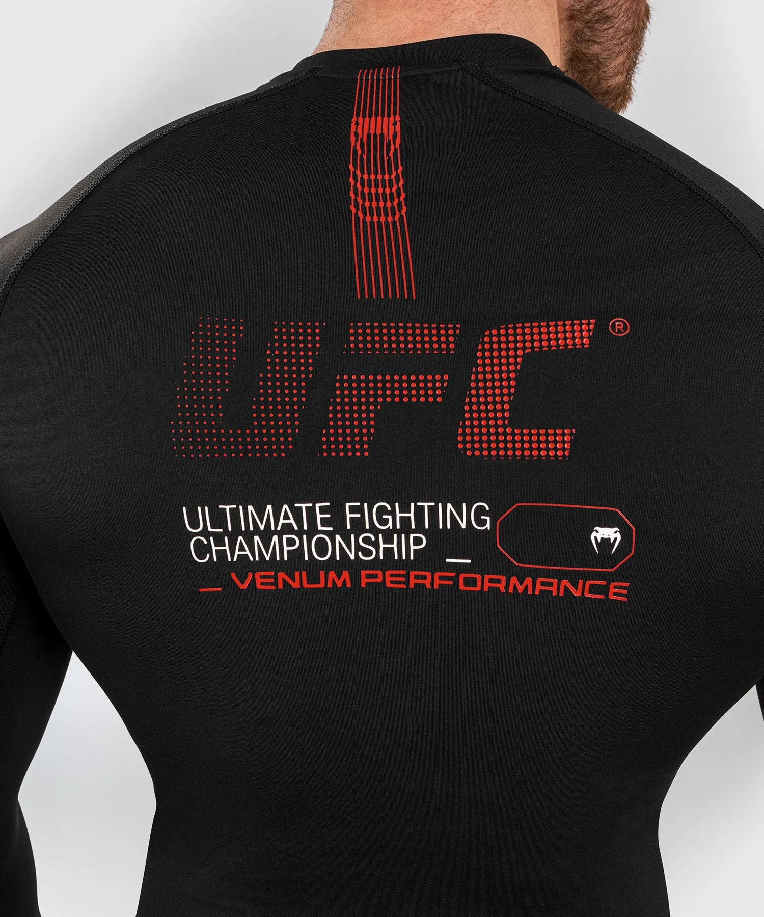 UFC Adrenaline by Venum Fight Week Men’s Performance Long-sleeve Rashguard - Black