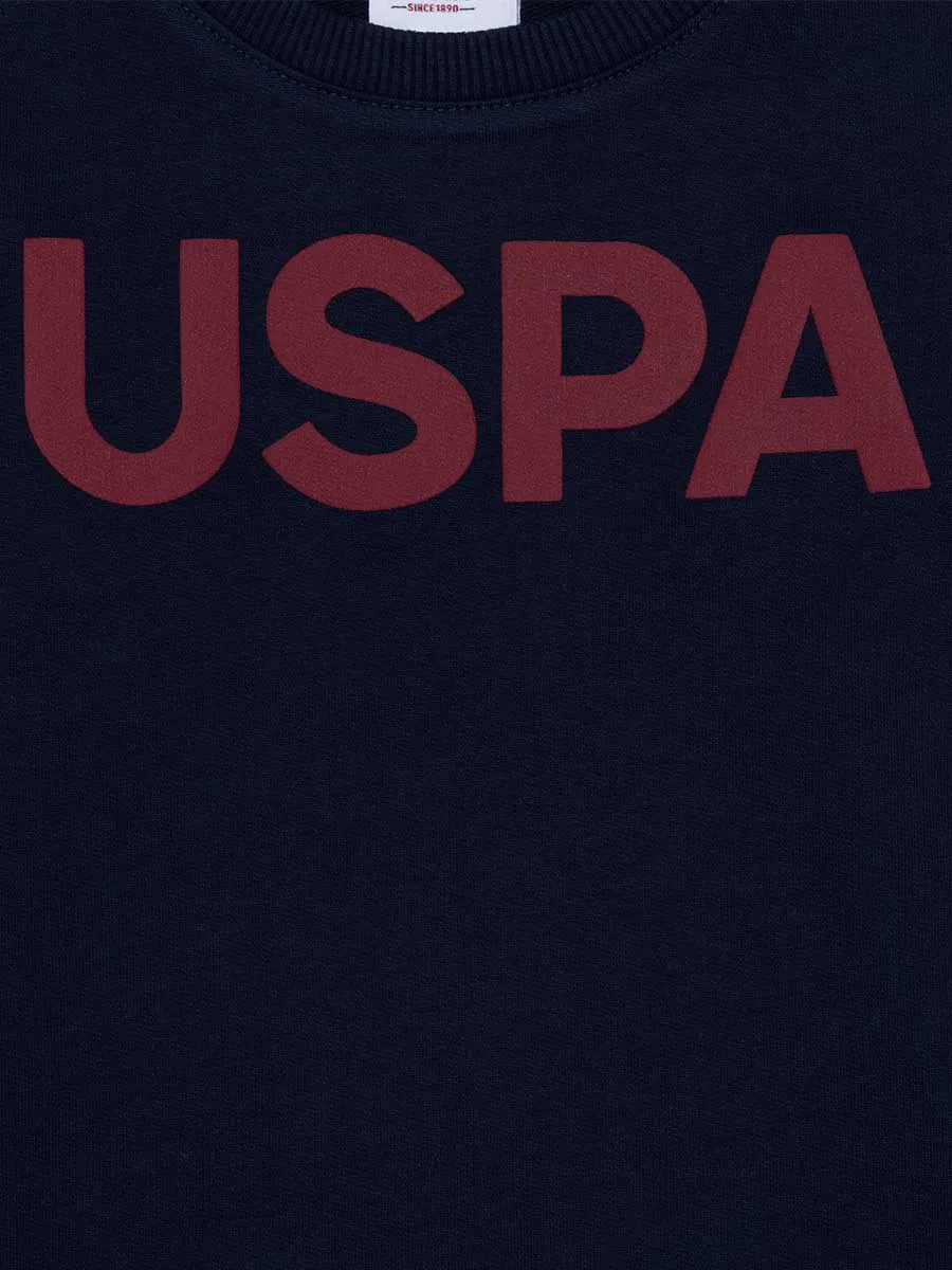 USPA Boys Sweatshirt Navy VR033 USPSS132