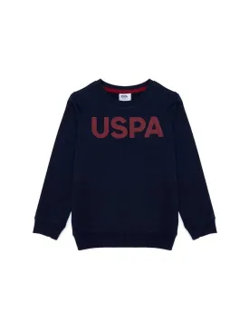 USPA Boys Sweatshirt Navy VR033 USPSS132