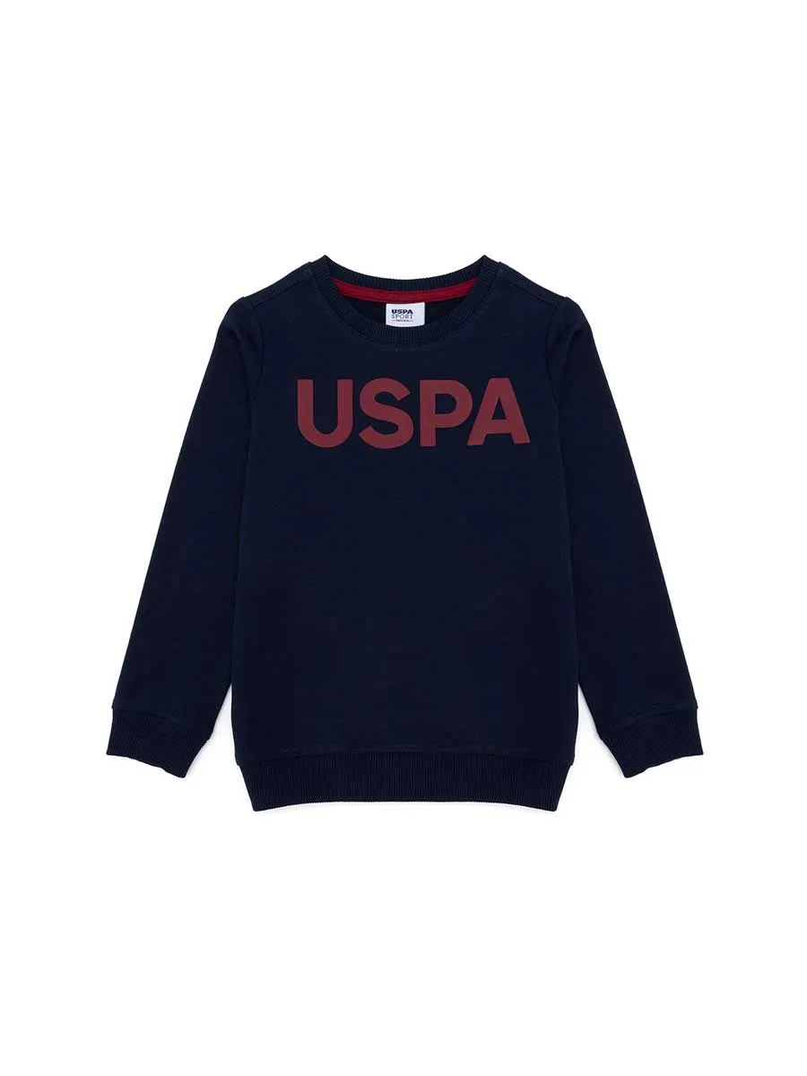 USPA Boys Sweatshirt Navy VR033 USPSS132