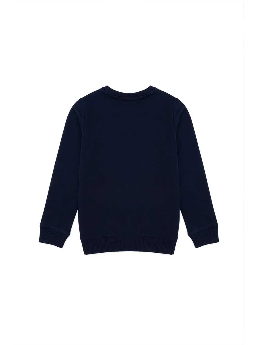 USPA Boys Sweatshirt Navy VR033 USPSS132